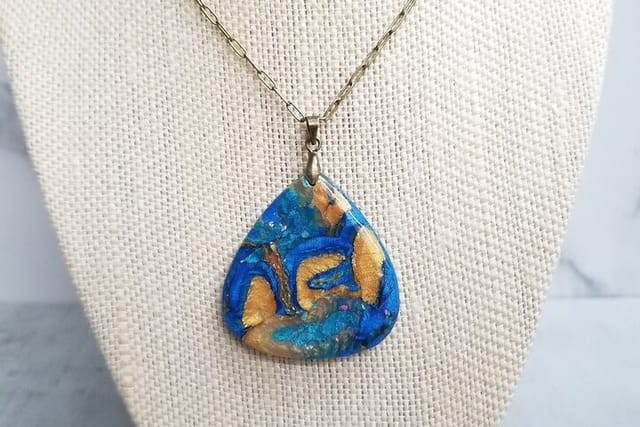 Polymer Clay Necklace Making Class - Photo 1 of 8